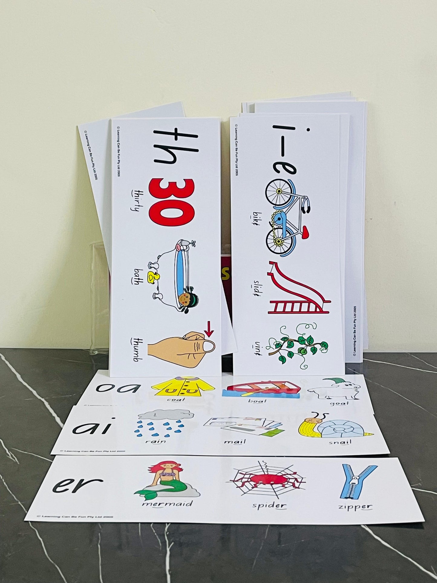 Learning Can Be Fun - Double Sounds Cards. SKU:BXL-104