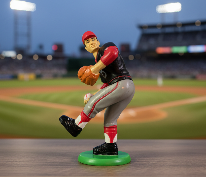 DecoPac Big League Baseball Pitcher Figurine.