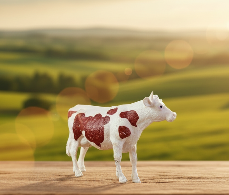 Standing Cow Figure.  SKU:BXL-116