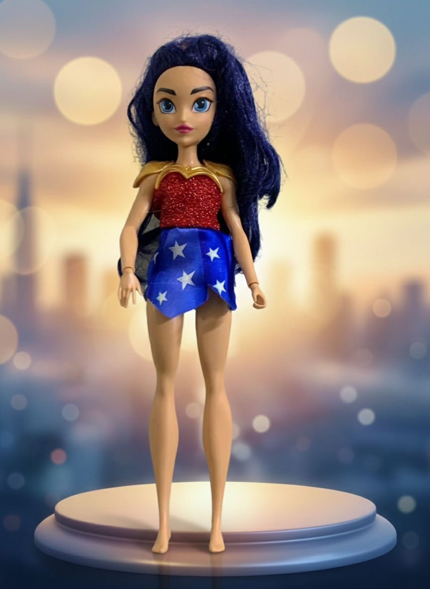DC Super Hero Girls Wonder Woman Doll. SKU:BXL-103