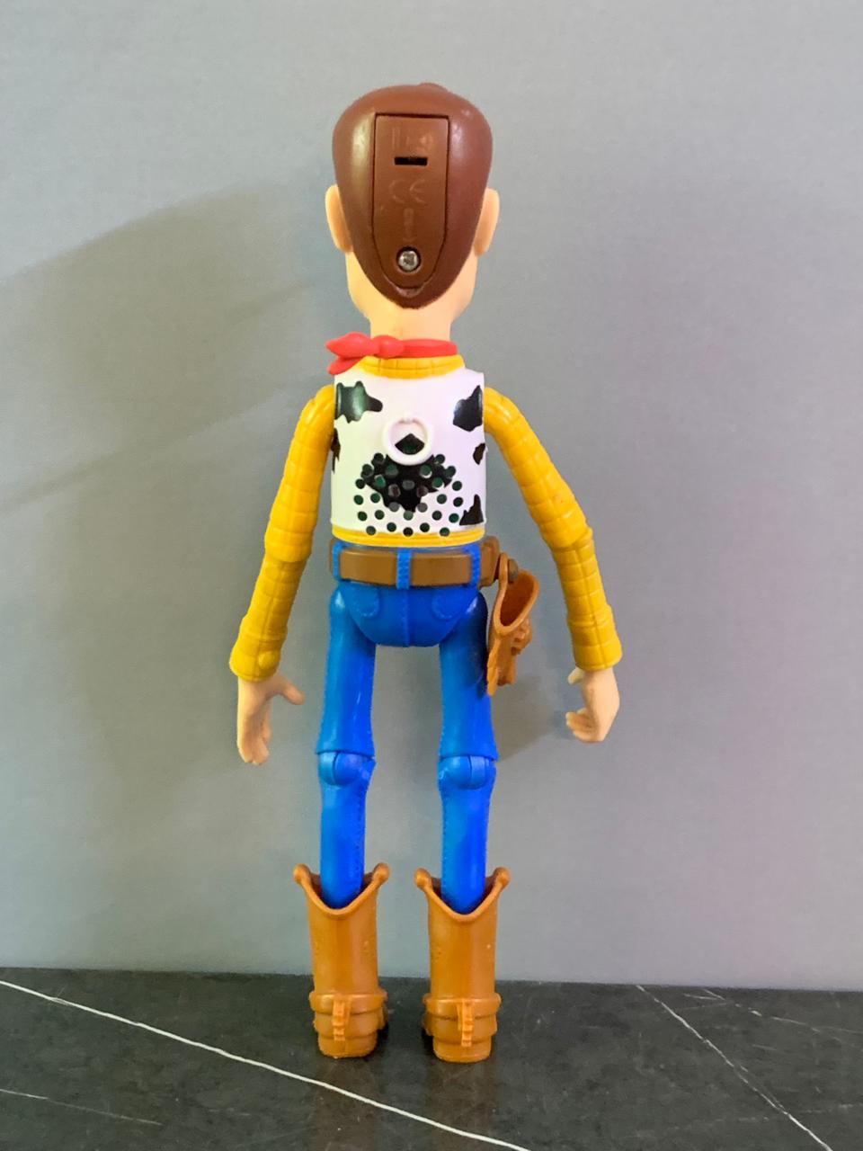 Disney Toy Story Pixar True Talkers Woody Figure. (Music not working)