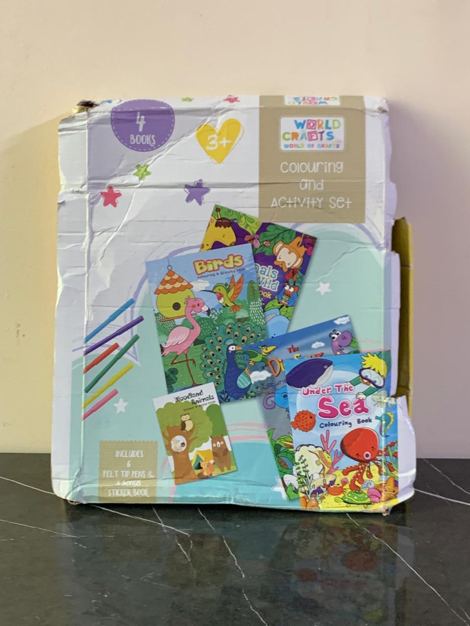 World of Crafts Colouring And Activity Set. SKU:BXL-804 (New)