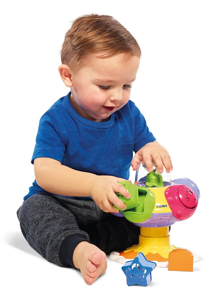 Tomy Sort and Pop Spinning UFO.( Rs.250 advance) shaper may differ. SKU:BXL-087