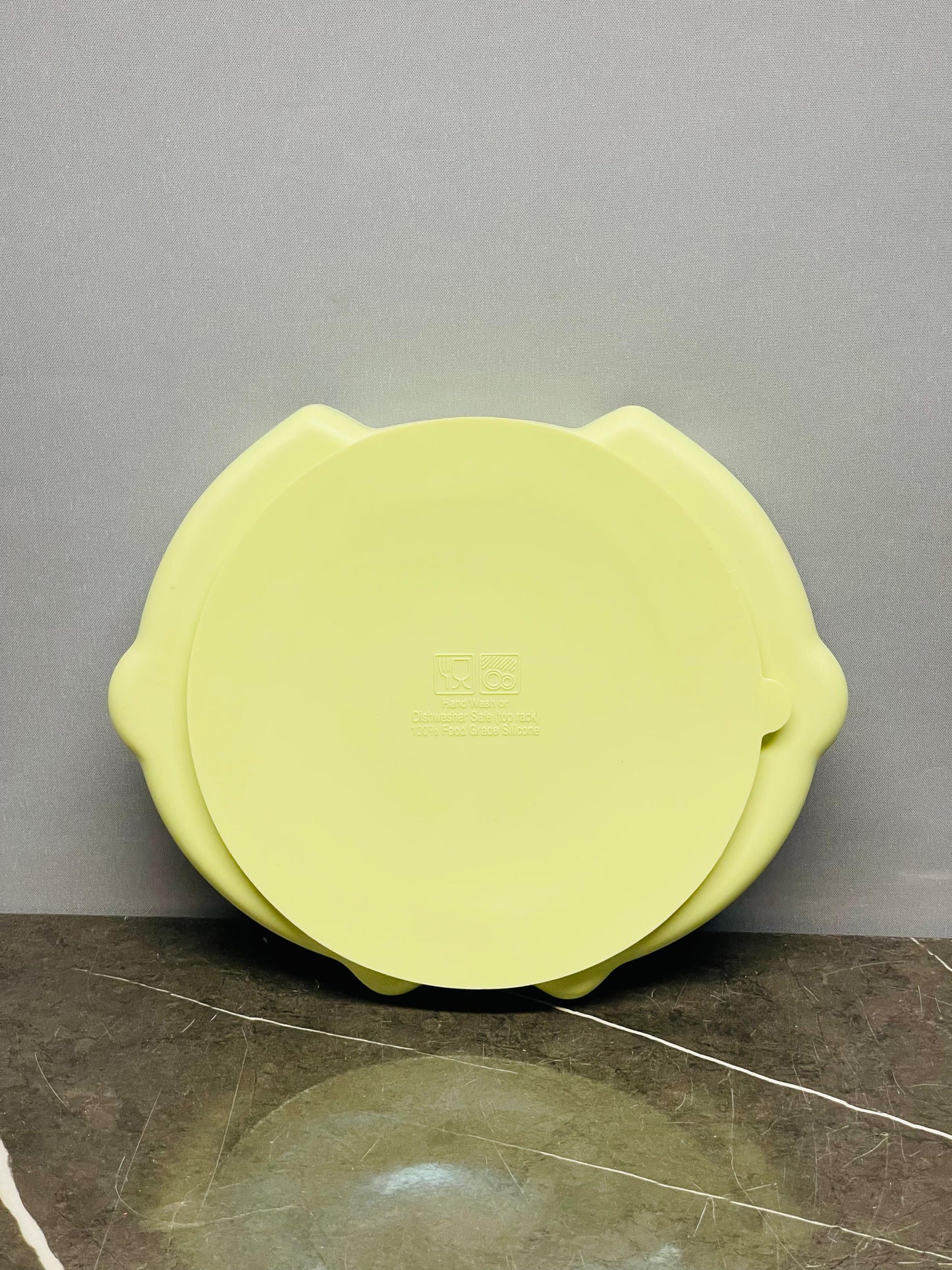 Callowesse Animal Silicone Plate - Green Owl.