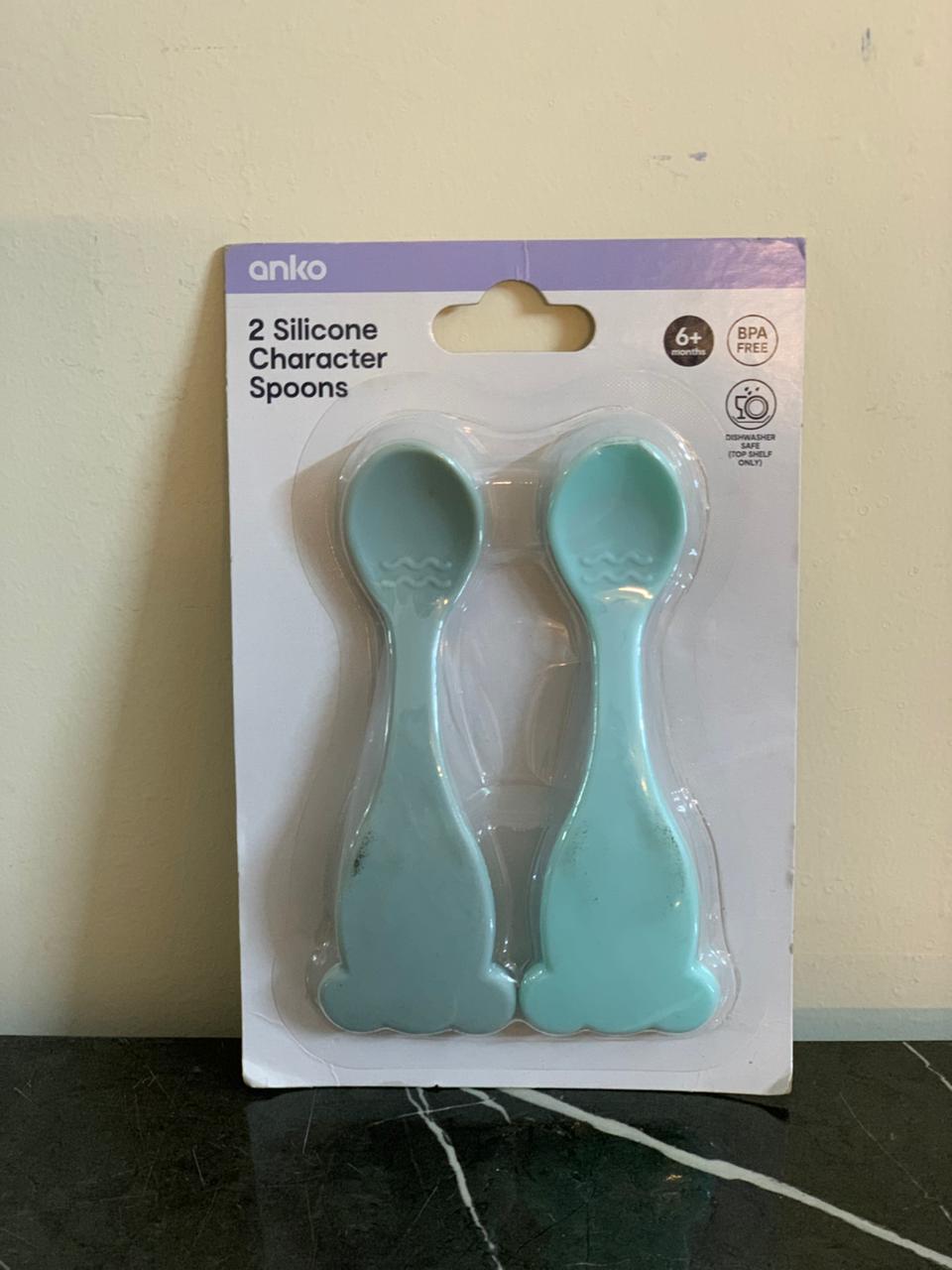 Anko Silicone Character Spoons. SKU:BXL-024