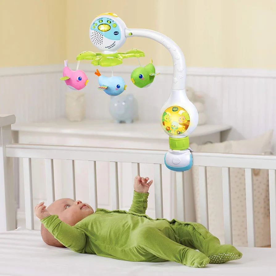 VTech Soothing Songbirds Travel Mobile. SKU:BXL-804 (Rs 450 advance)