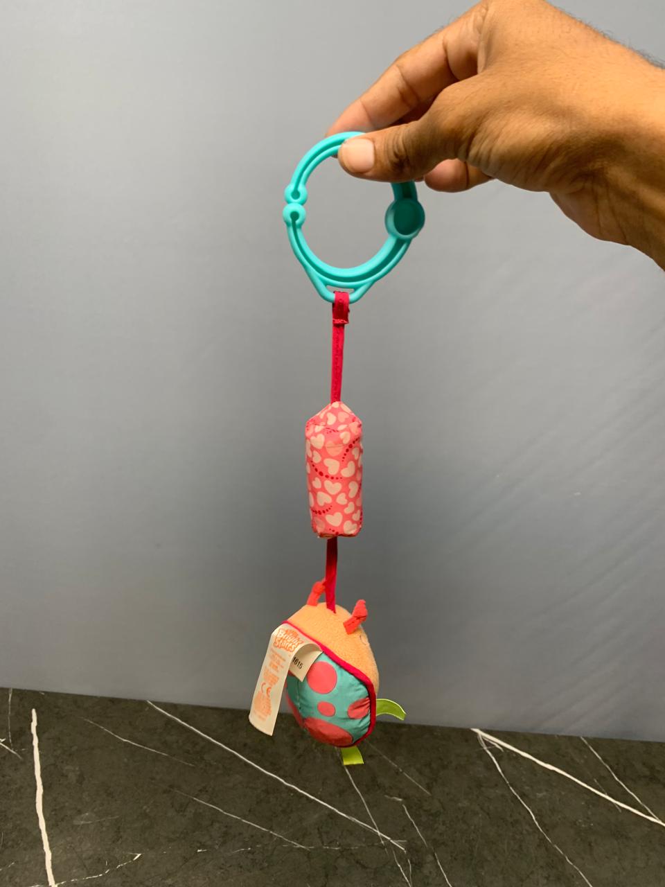 Bright Starts Chime Along Friends On-the-Go Take-Along Toy.