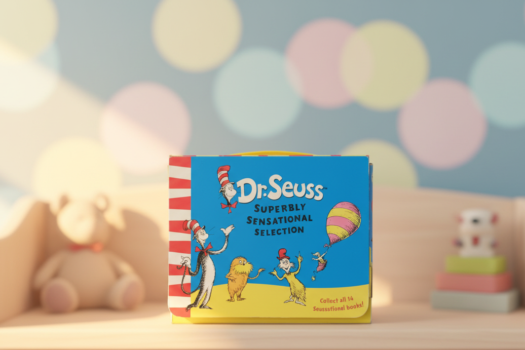 "Dr. Seuss Superbly Sensational Selection" Book Set (6 books available). SKU:BXL-112 (Rs 350 advance)