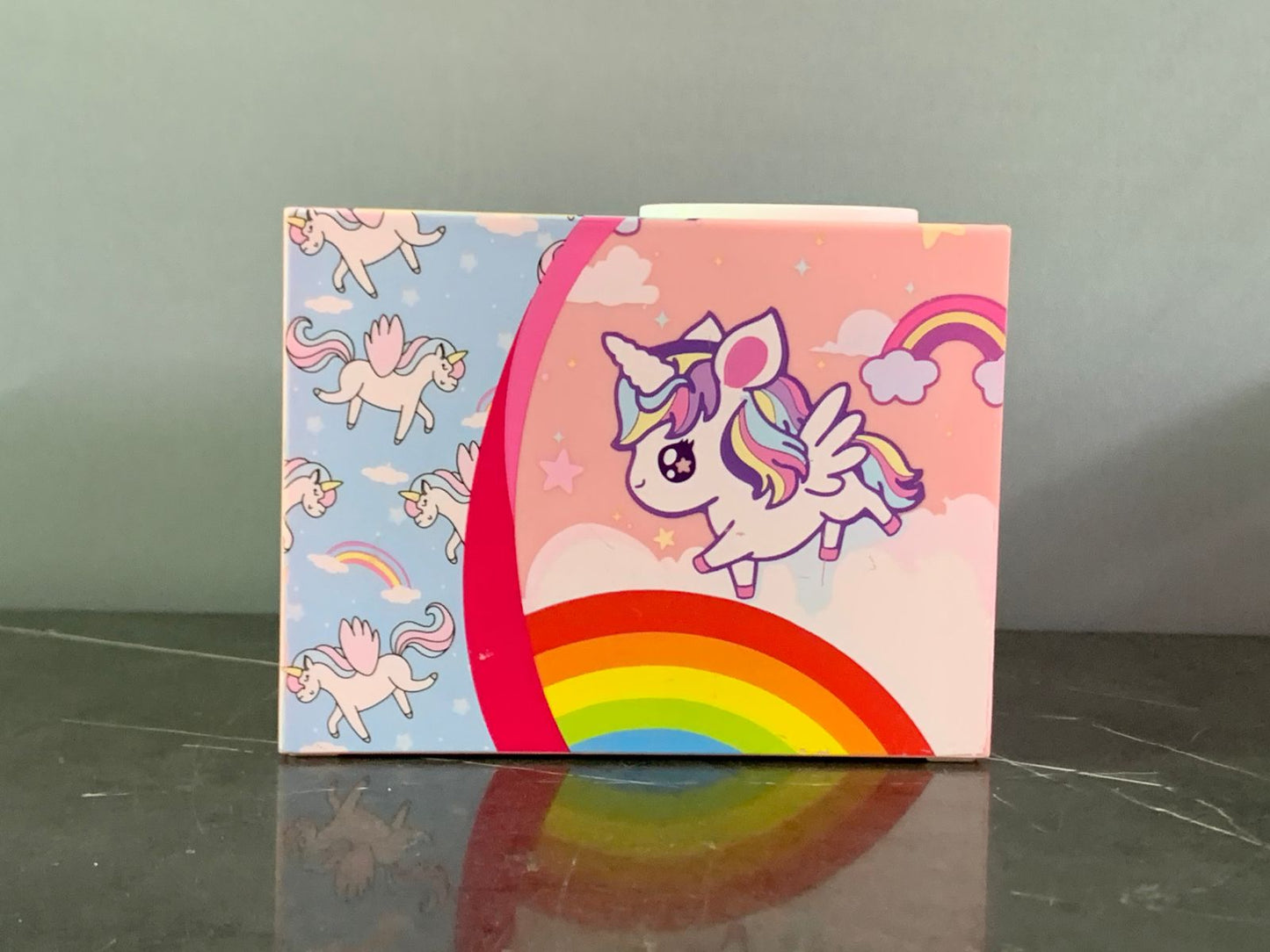 Unicorns Stealing Money Bank.