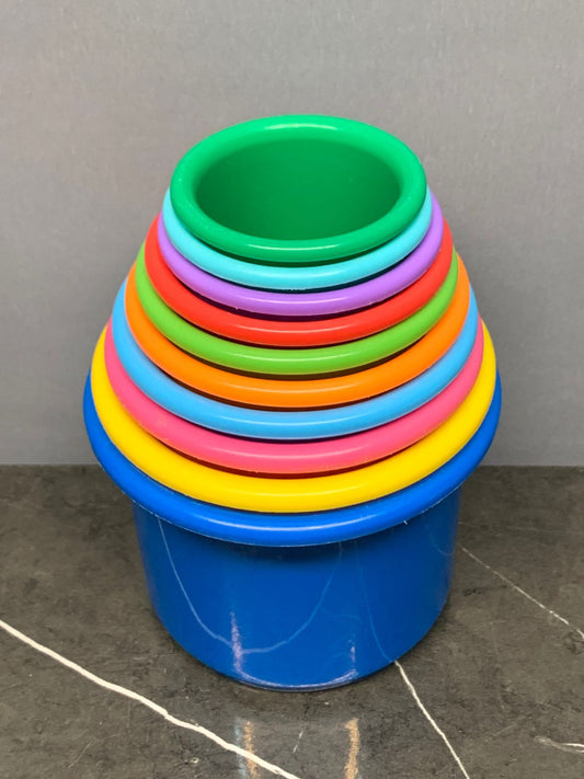 Colorful Stacking Cups.