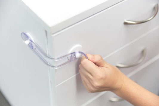 Perma Child Safety Adhesive Universal Flexi Locks. (Pack of 8) SKU:BXL-027 (new)