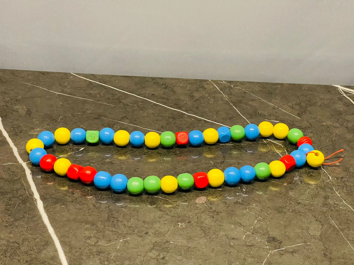 Colorful Beaded String