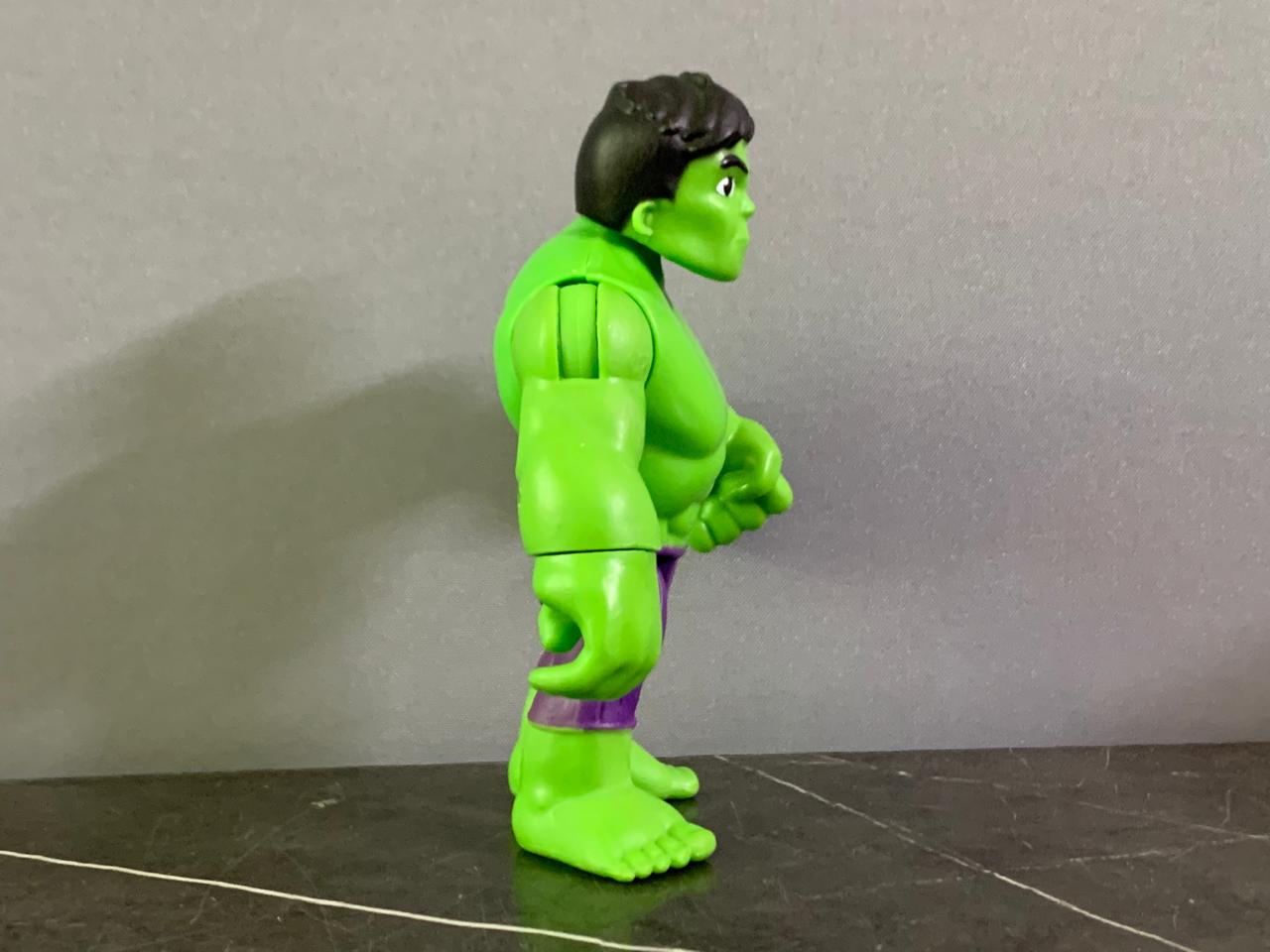 Marvel Spidey and His Amazing Friends Hulk Action Figure. SKU:BXL-050