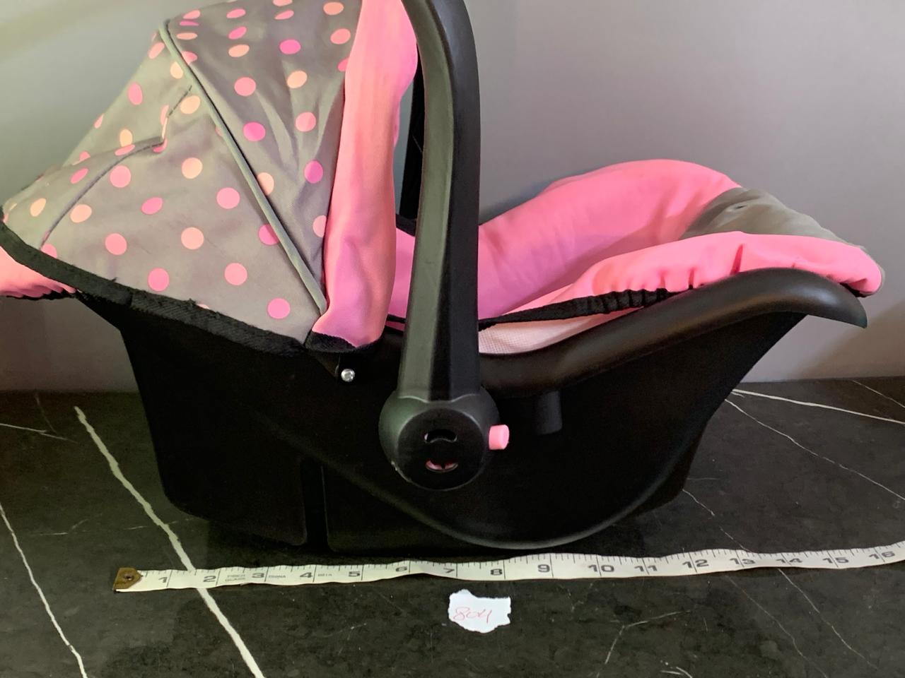 Bayer Baby Doll Deluxe Car Seat With Canopy. SKU:BXL-804 (Rs 450 advance)