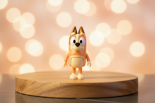 Bluey Chilli Heeler Figure. SKU:BXL-036