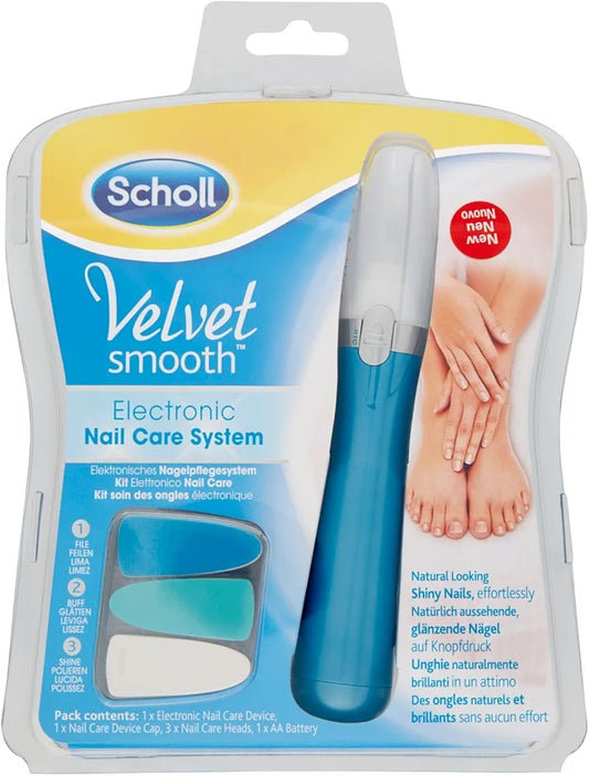 Scholl Velvet Smooth Electronic Nail Care System. SKU:BXL-111 (new)