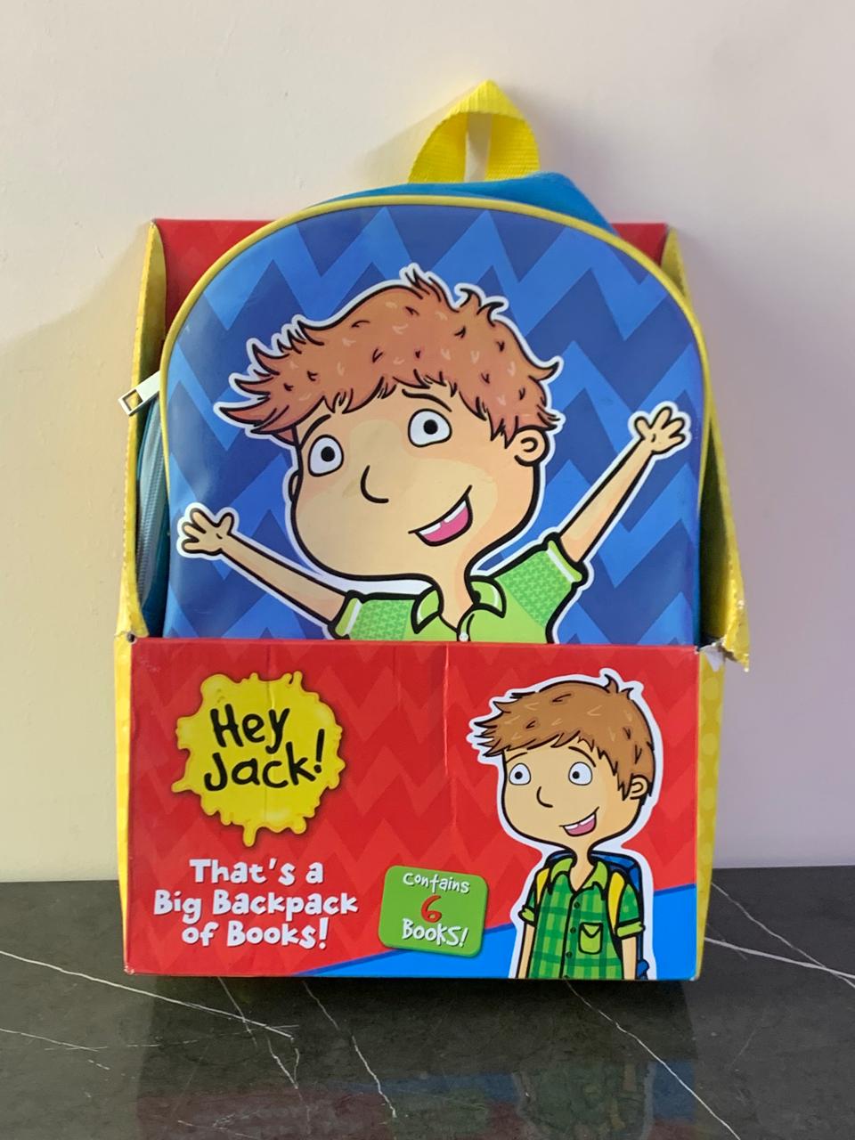 Hey Jack! Backpack of 6 Books. SKU:BXL-804 (Rs 350 advance)(New)