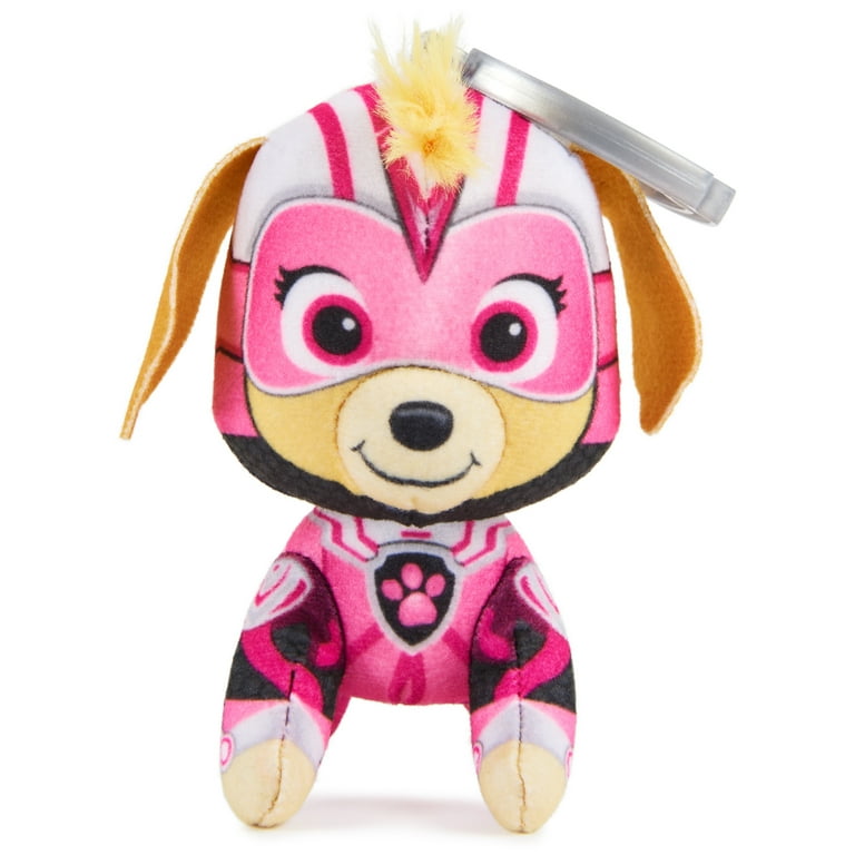 Paw Patrol: The Mighty Movie,  Skye Plush Toy with Keychain. SKU:BXL-086