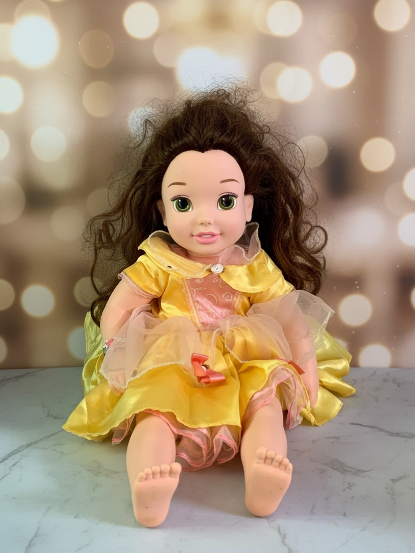 My First Disney Princess Singing & Storytelling Belle Doll (condition 9/10) (Rs 350 advance)