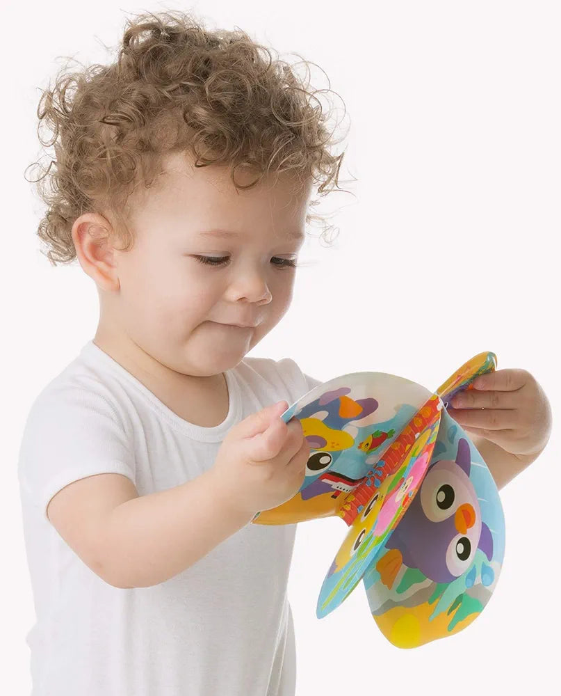 Playgro - Splashing Fun Friends Bath Book with Squeaker