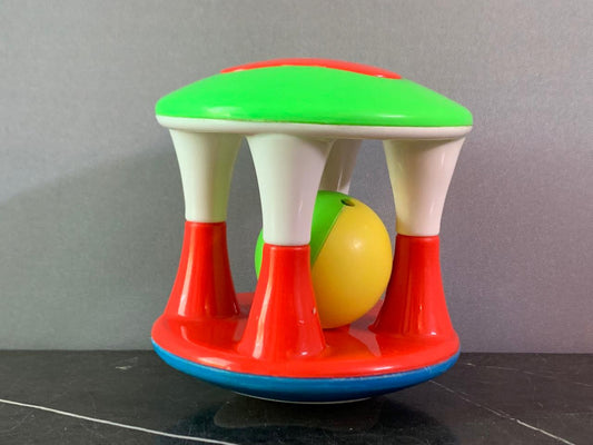 Baby Rattle Roller Toy. (Slightly damaged)