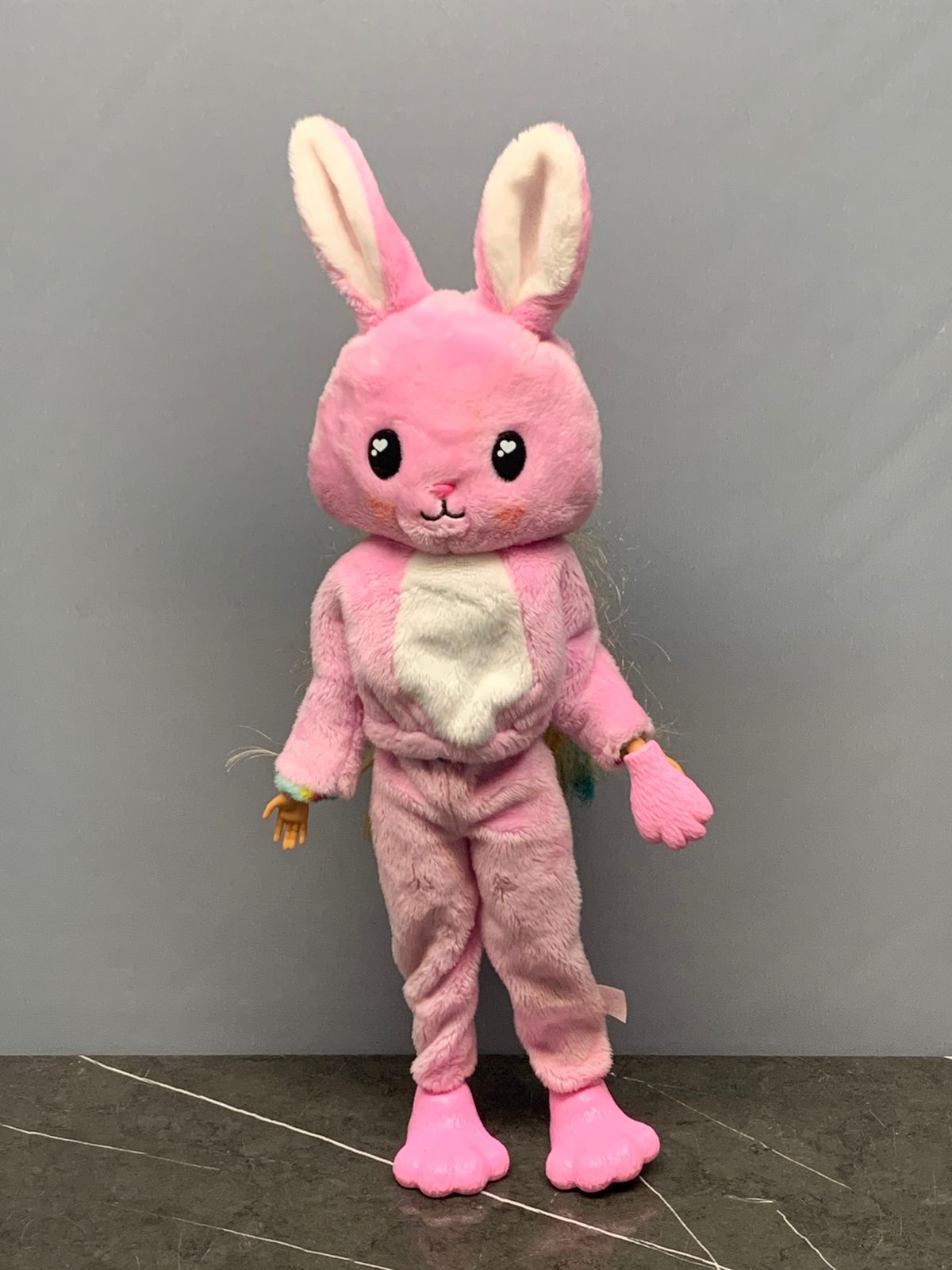 Barbie Cutie Reveal Doll with Bunny Plush Costume.