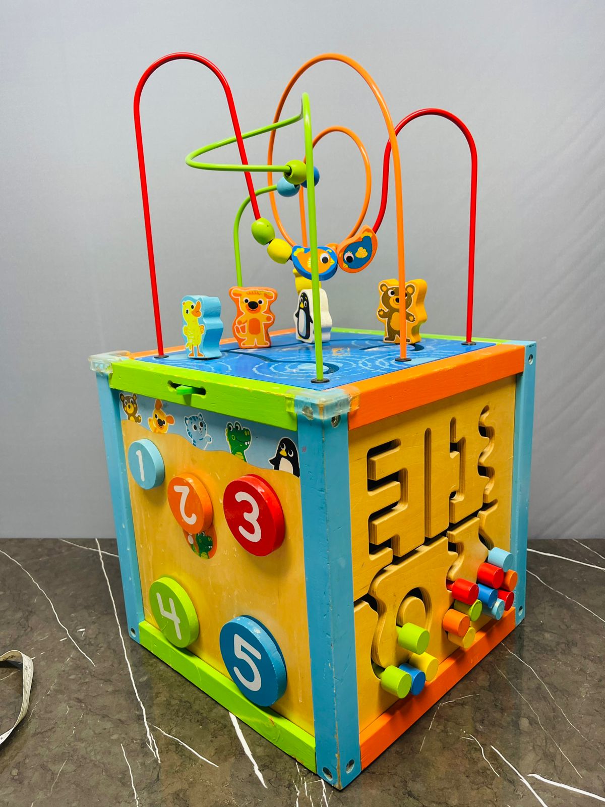 B.Toys Zany Zoo Wooden Activity Cube (Rs.500 advance Required)