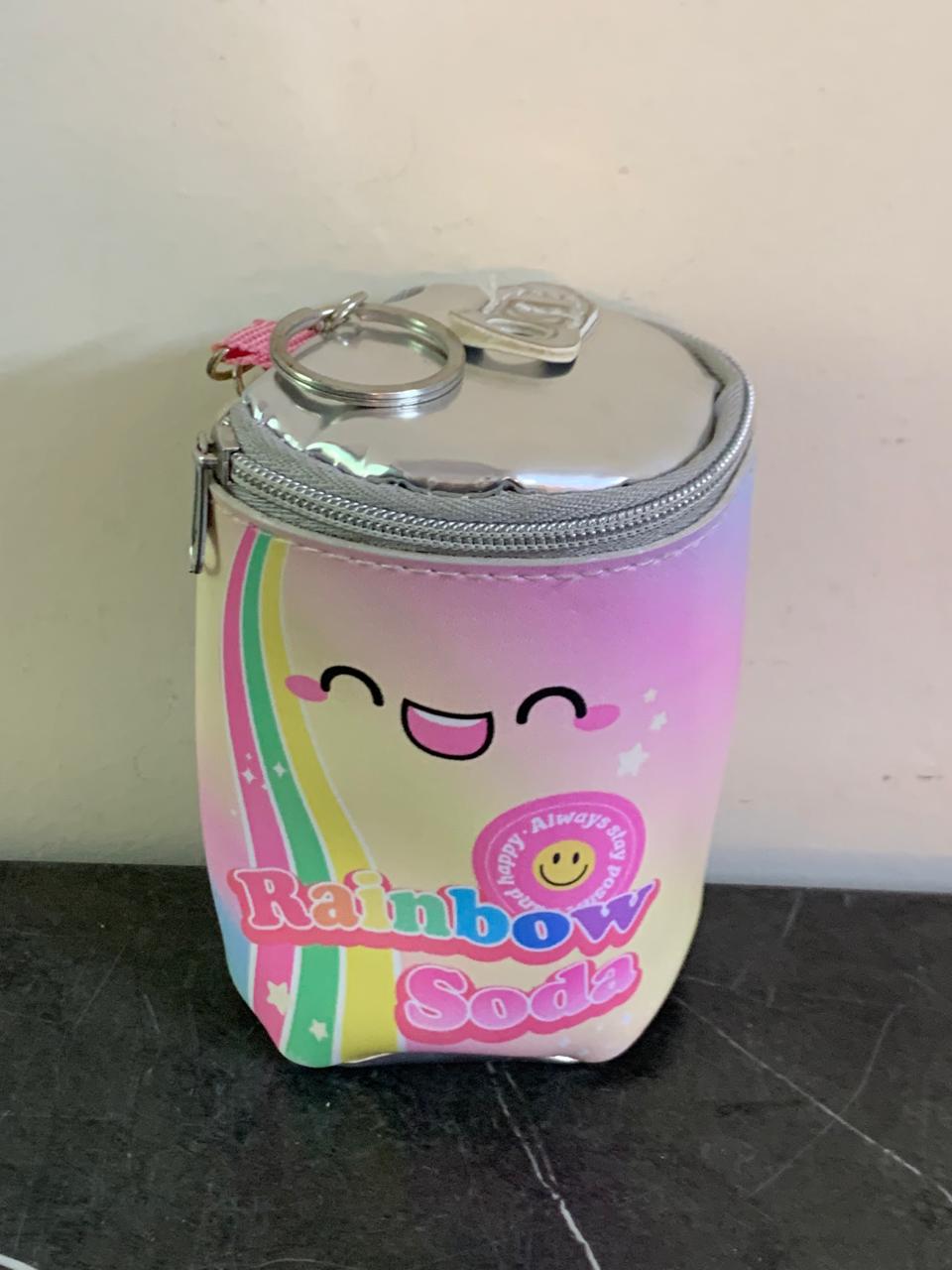 Rainbow Soda Mini Portable Pouch. SKU:BXL-115