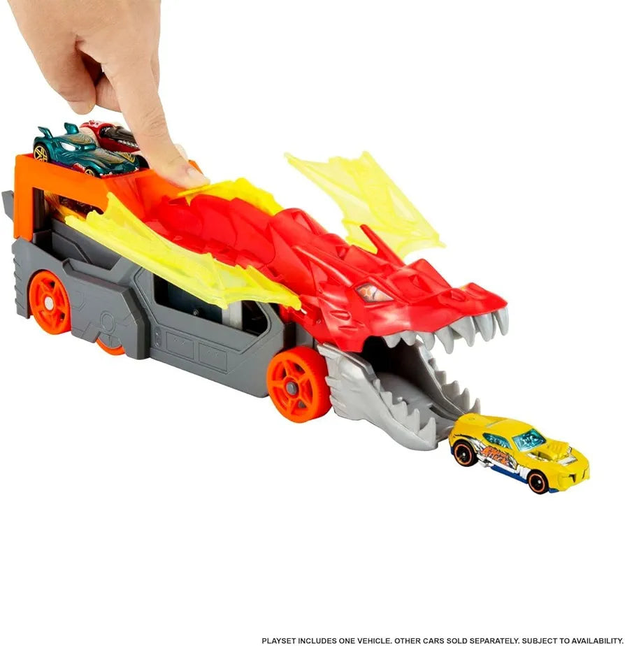 Hot Wheels Dragon Launch Transporter. SKU:BXL-103 (Rs 300 advance)
