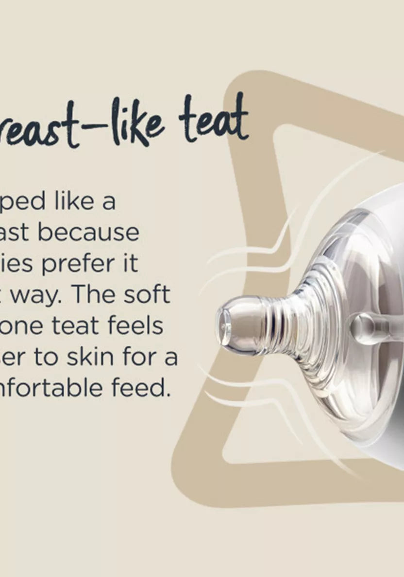 Tommee Tippee Closer to Nature slow Flow Teats. (2x). SKU:BXL-023