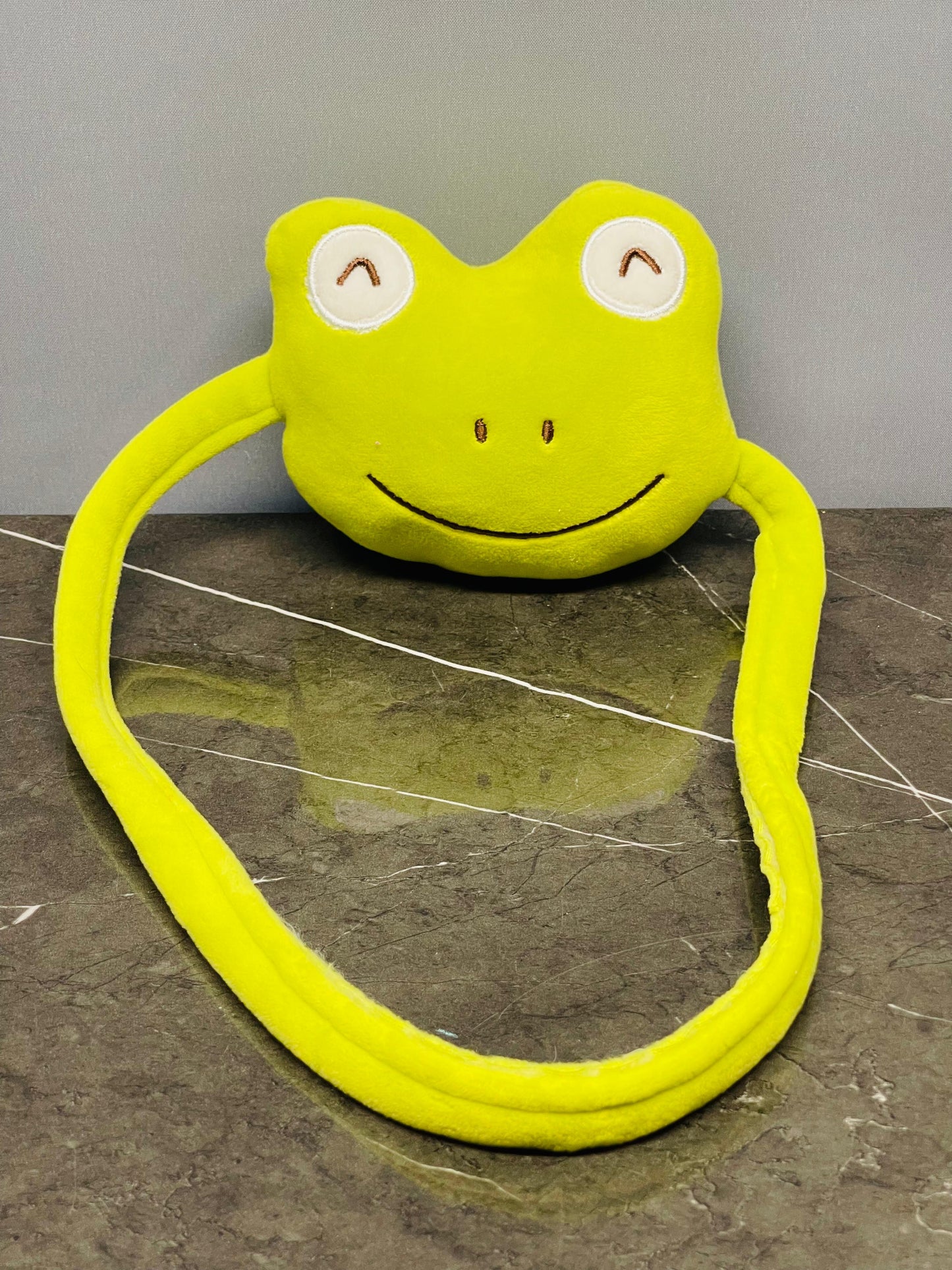 Frog plushie