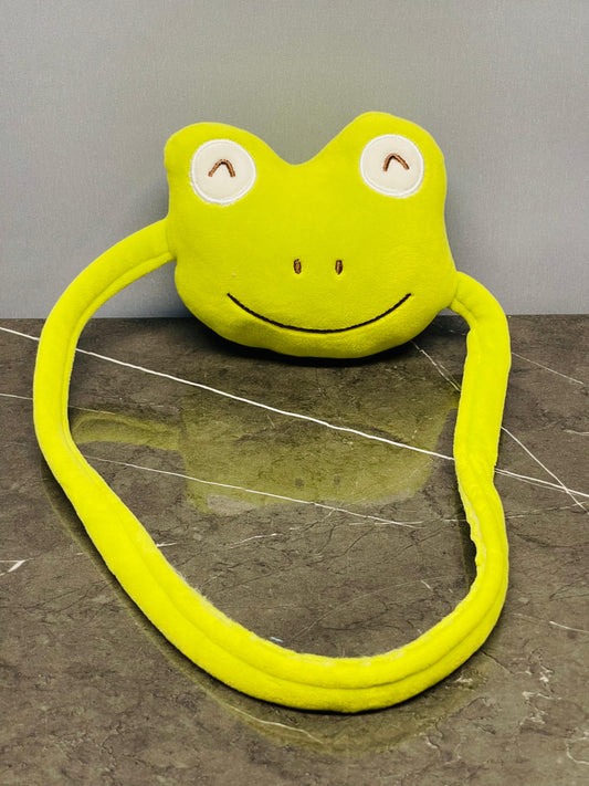 Frog plushie
