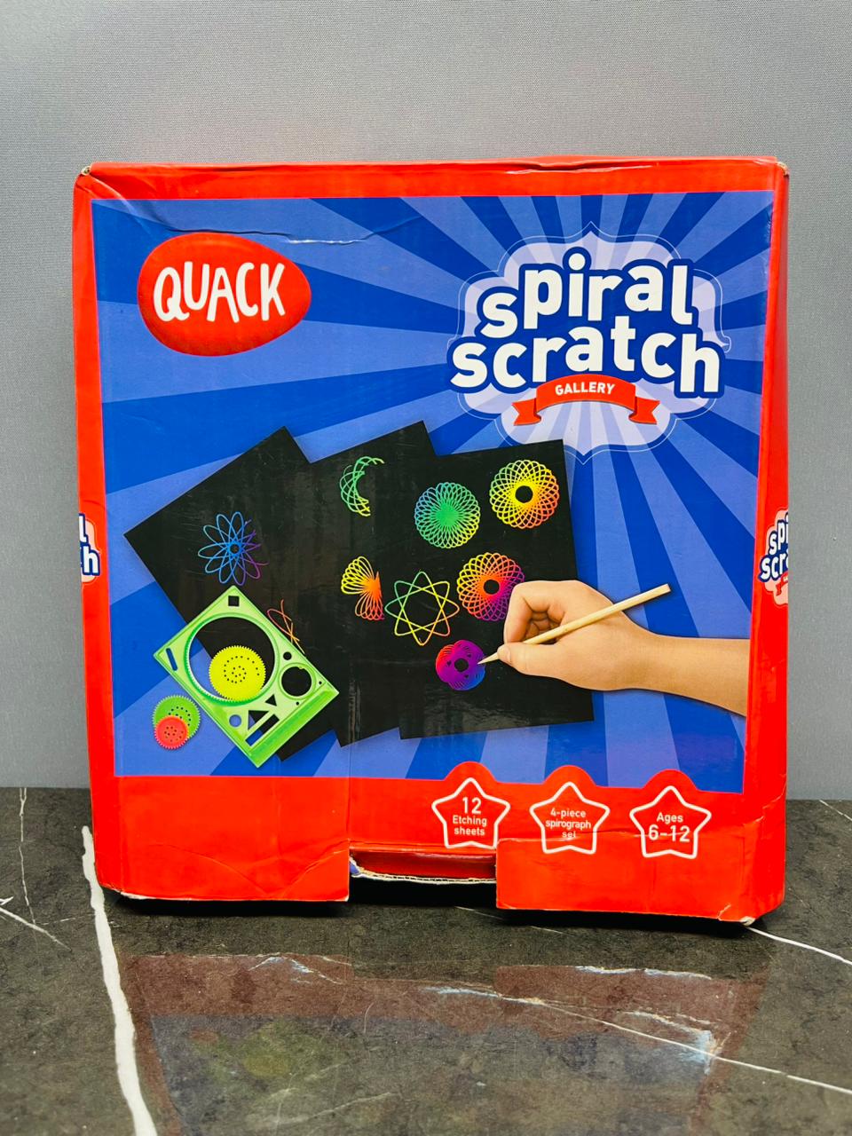 Quack- Spiral Scratch Gallery