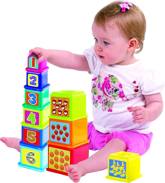 PlayGo Stacking Blocks. (7 blocks) SKU:BXL-118