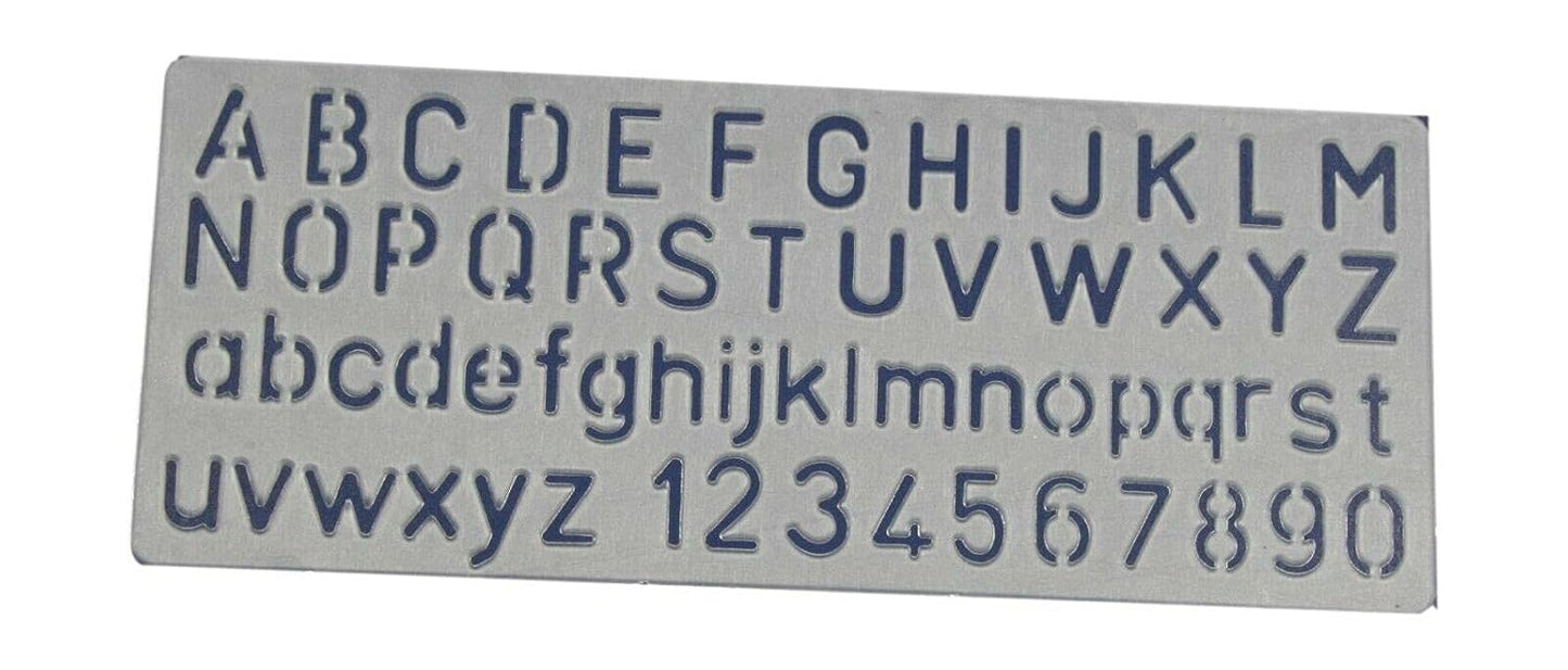 Lettering Stencil.