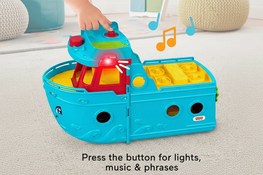 Fisher-Price Little People Travel Together Friend Ship. (Without figures) SKU:BXL-804 (Rs 450 advance)