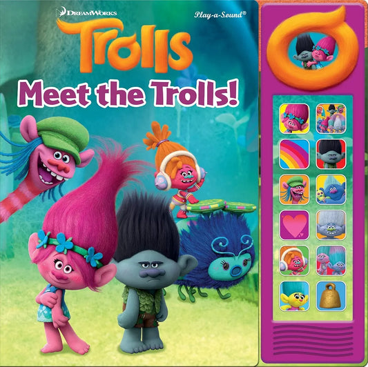 DreamWorks - Trolls - Meet the Trolls 13-Button Sound Book.