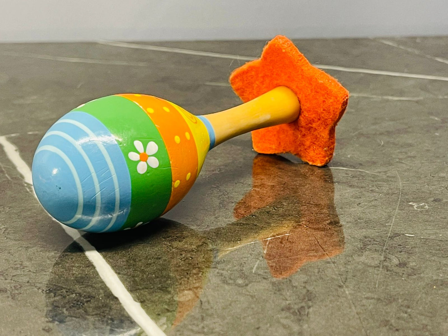 Wooden maraca
