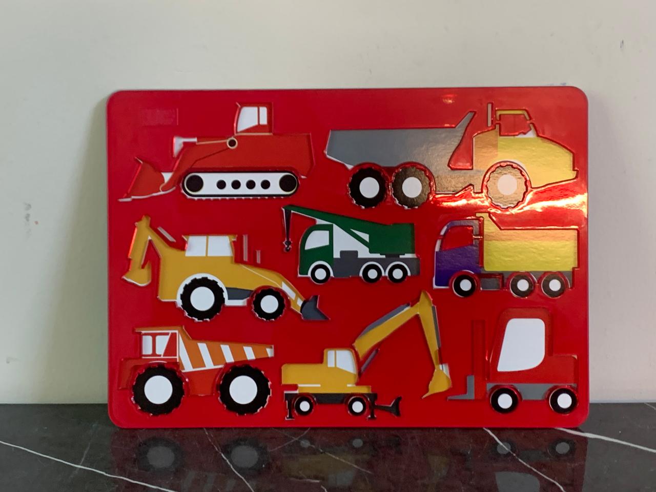 Construction & Dinosaur Stencil Set. SKU:BXL-111