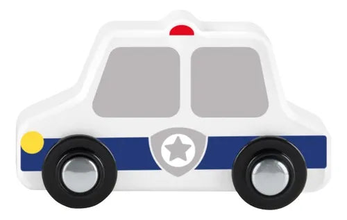 Fisher-Price Wooden Police Car.