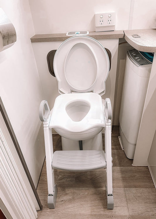 BabyDan Toilet Trainer with Step. (500 advance)