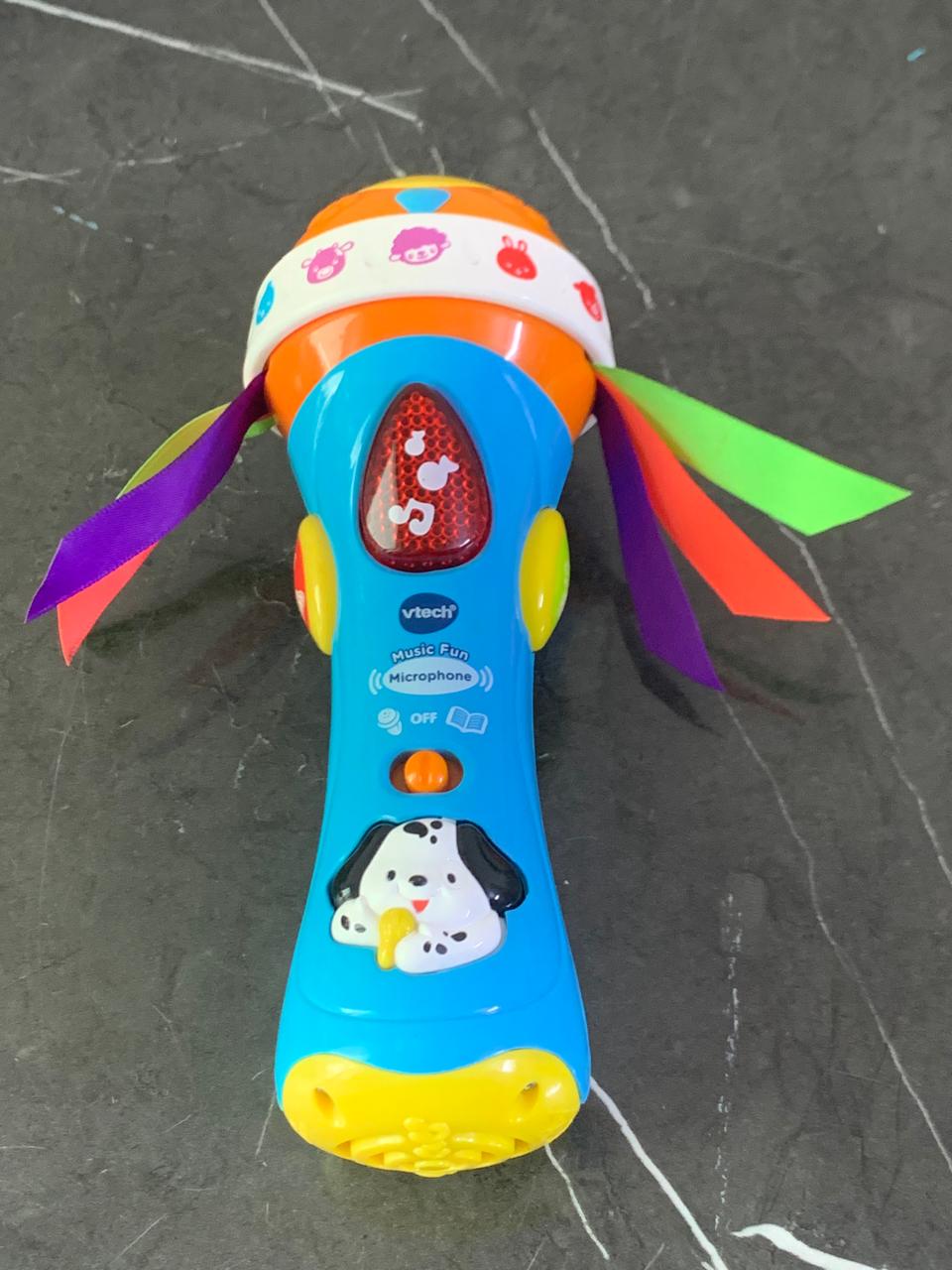 VTech Baby Babble & Rattle Microphone. SKU:BXL-050
