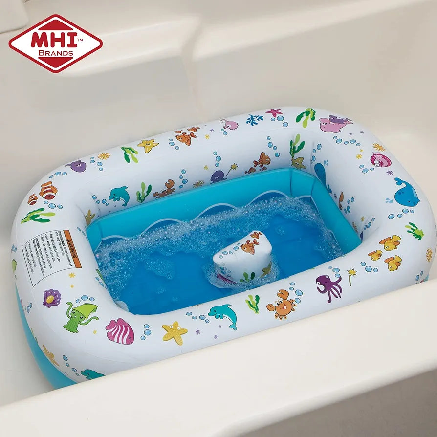 "Mommy's Helper Under the Sea Inflatable Tub". (400 advance)