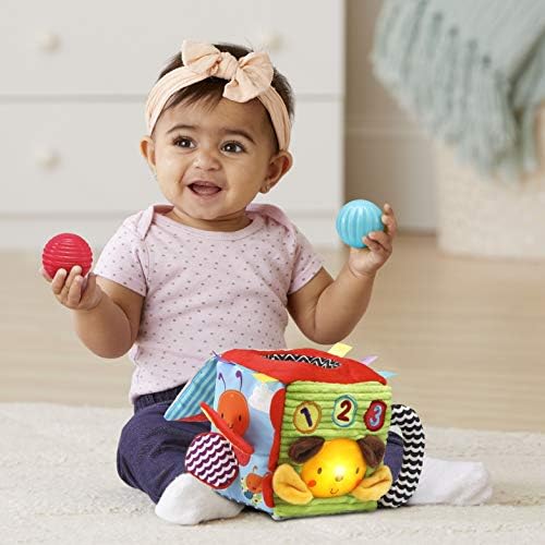 VTech Soft and Smart Sensory Musical Cube. SKU:BXL-086