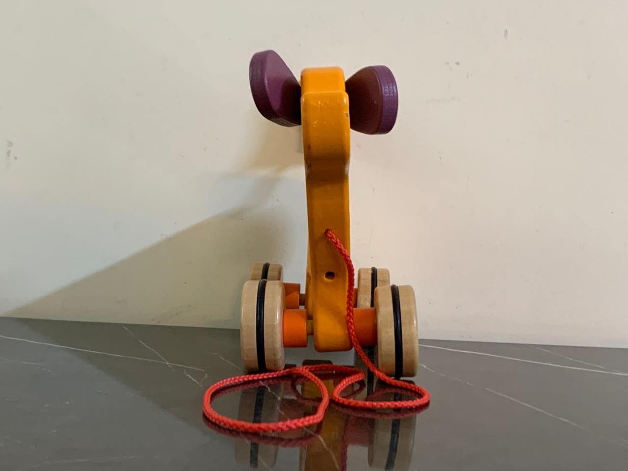 Kmart Wooden Pull-Along Toy Dog. SKU:BXL-115