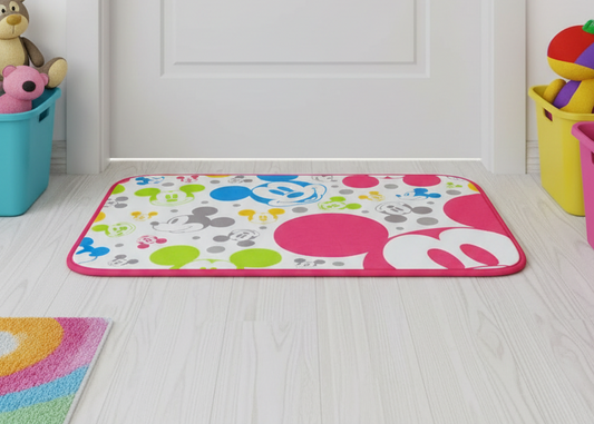 Daiso Disney Mickey Mouse Floor Mat. SKU:BXL-113