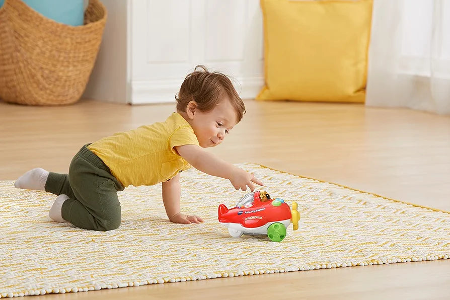 VTech Pull & Pop Airplane. SKU:BXL-048