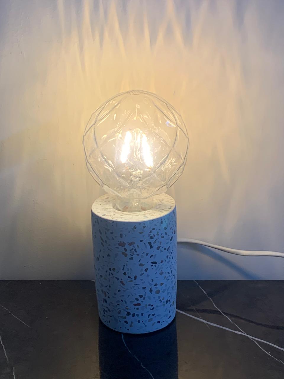 White Terezzo Lamp. (Rs 350 advance, avb only for rwp&isb)