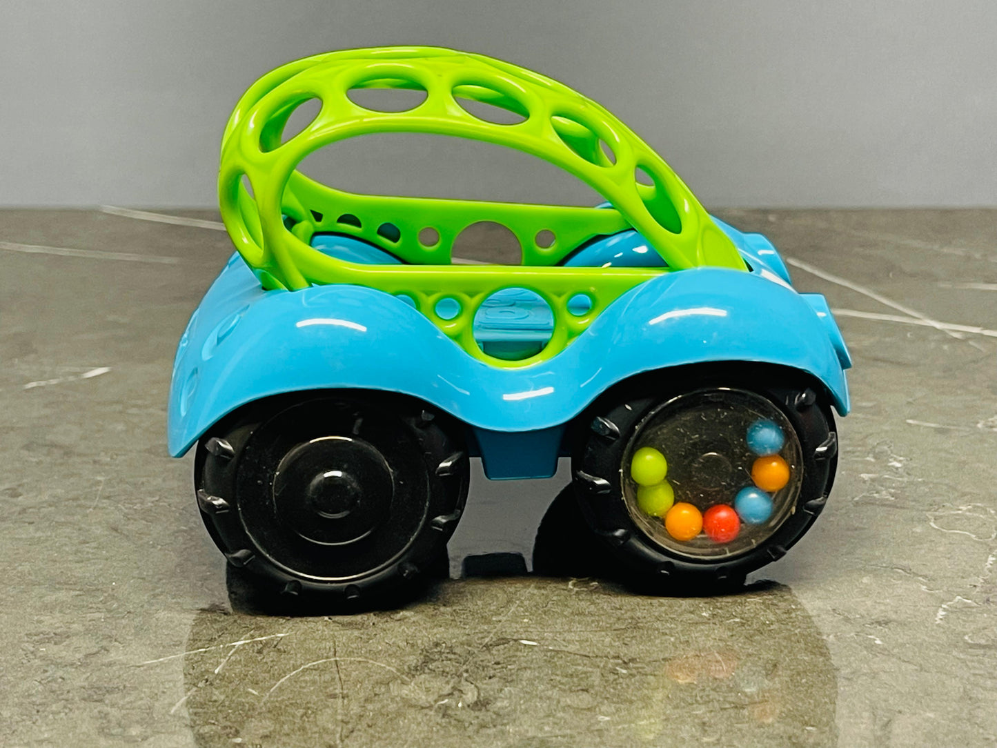 Bright Starts Rattle and Roll O ball Toy Car