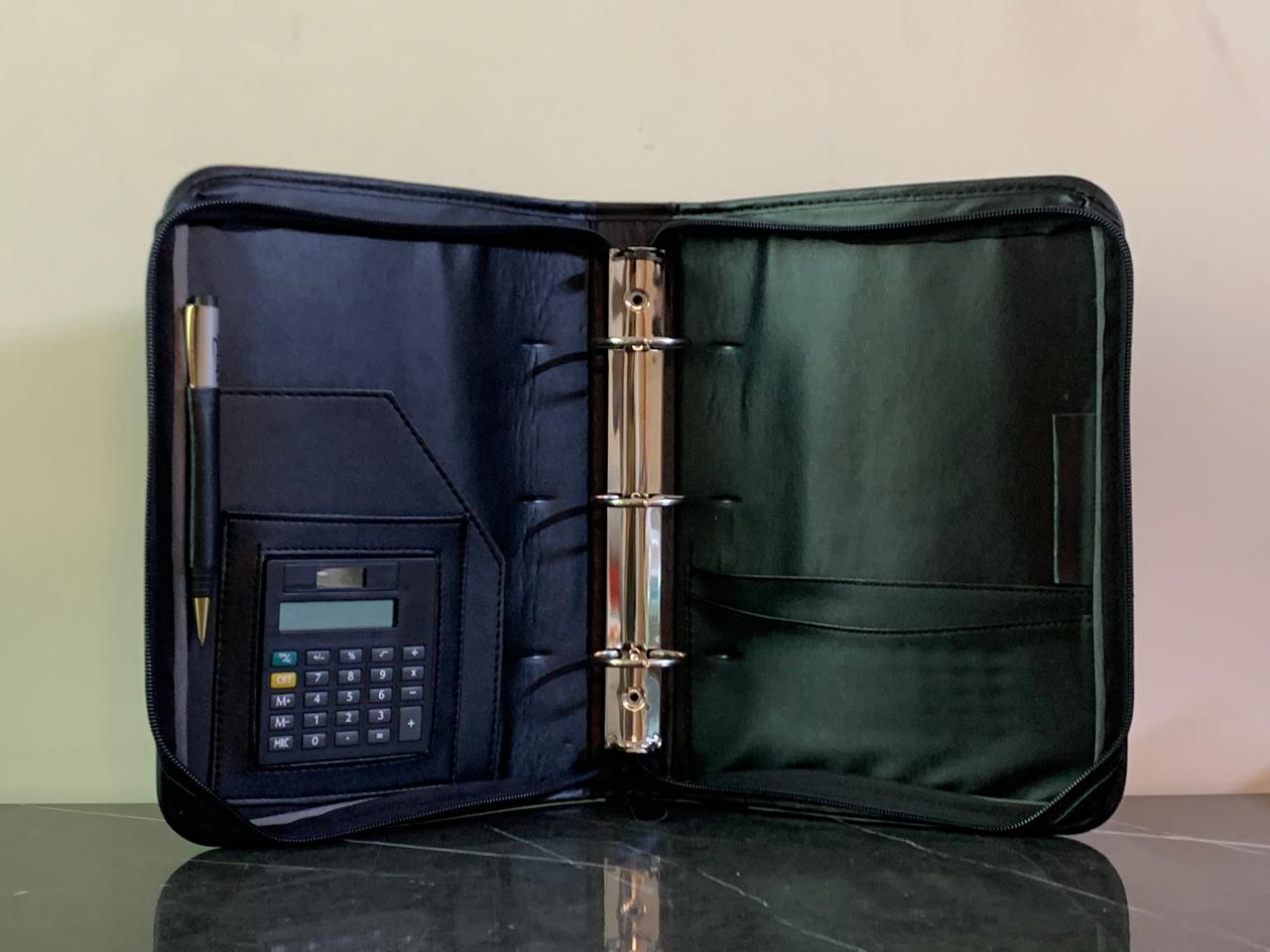 TIEN'S Zippered Padfolio. SKU:BXL-111